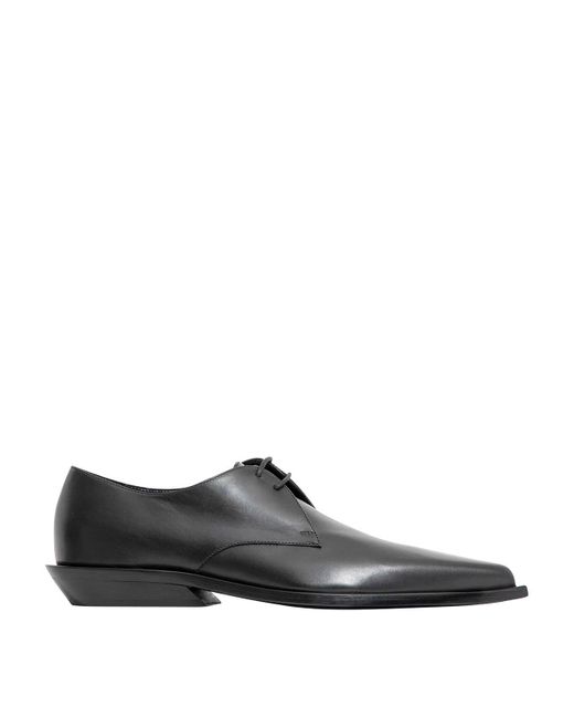 Ann Demeulemeester Black Jip Pointy Derby Shoes