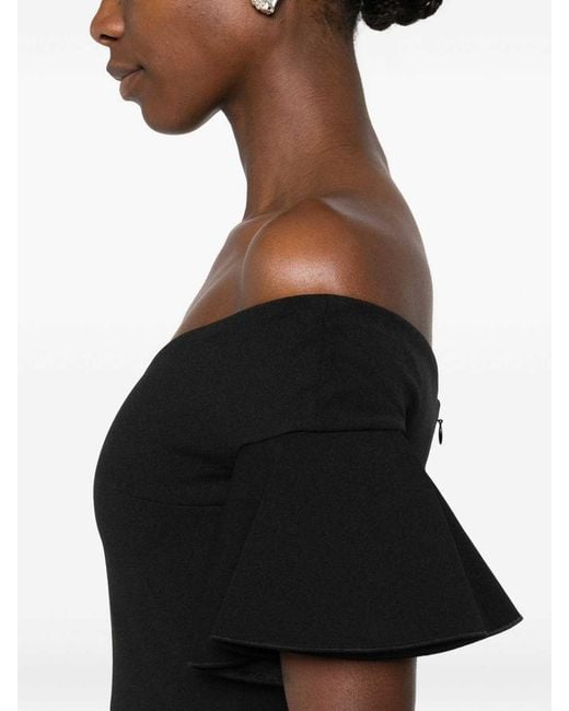 Solace London Black Cielo Dress