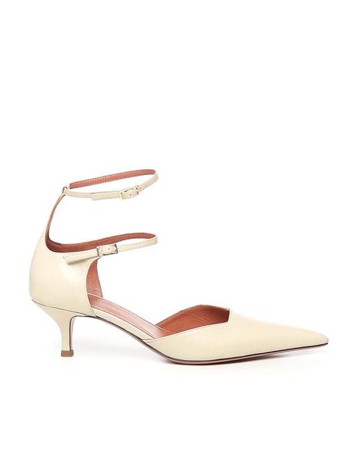 Giuliano Galiano Metallic Joana Slingback Pumps