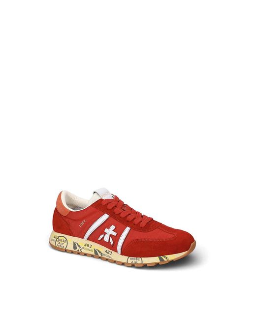 Premiata Red Sneakers