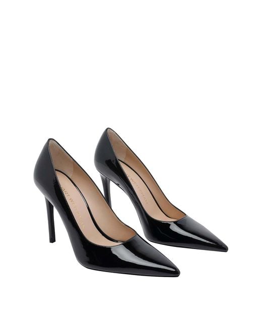 Stuart Weitzman Black Stuart Power Decollete