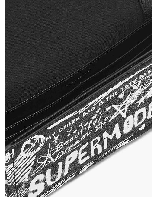 La Mini Borsa Scribble Punk di Marc Jacobs in White