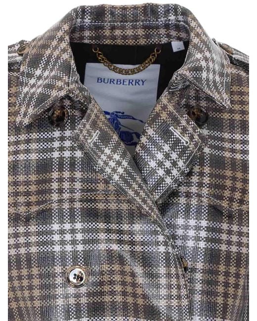 Burberry Gray And Foxfield Trench for men