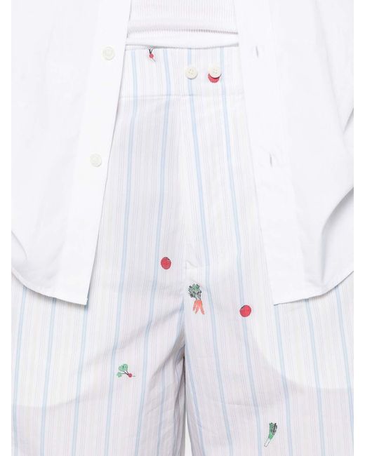 Jacquemus White Le Short Calecon for men