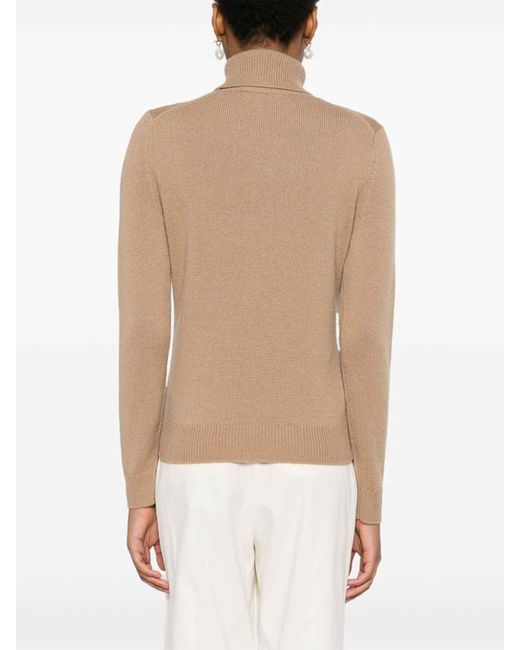 Theory Natural Cashmere Turtleneck Sweater
