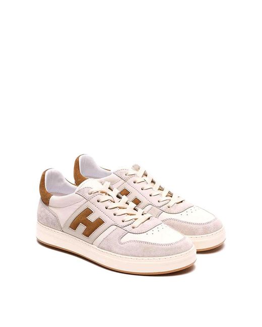 Hogan Pink H-Tv Sneakers for men