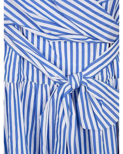 Ralph Lauren Blue Woven-Dresses