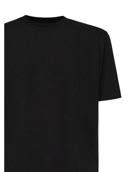 Zegna Black Crewneck T-Shirt for men