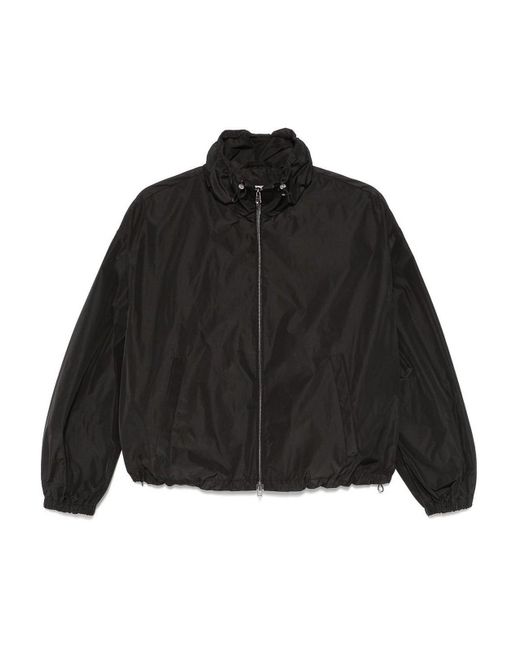 Herno Black Elegant Jacket For Spring Summer 2025