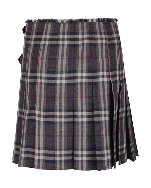 Burberry Black Au25-Ww-Giu Skirt