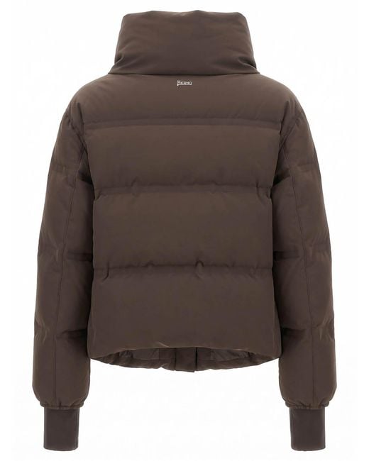 Herno Brown Padded Jacket