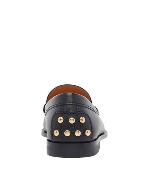 Tod's Black Loafers
