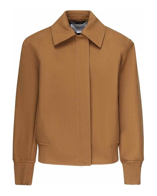 Stella McCartney Brown Field Zip Jacket