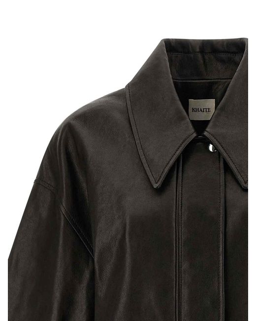 Khaite Black Shelman Jacket