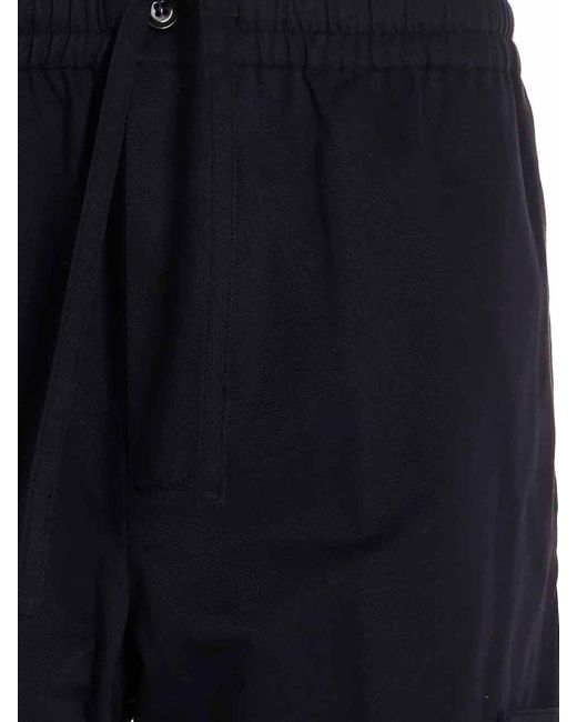 KENZO Blue Cargo Pants for men