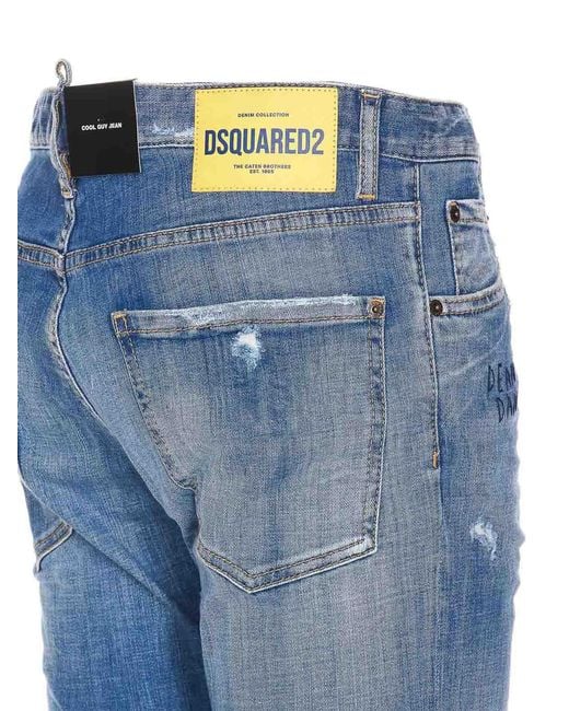 DSquared² Blue Cool Guy Jean Jeans for men