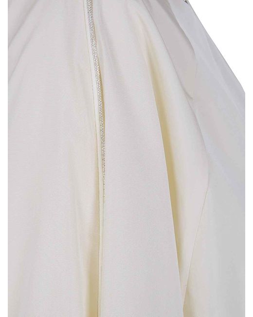 Fabiana Filippi Gray Bomber Sport Light Jacket