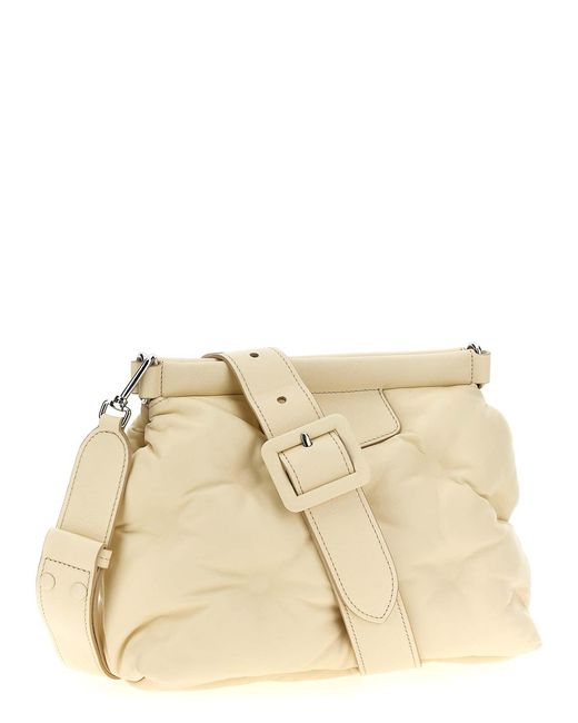 Maison Margiela Natural Glam Slam Classique Small Crossbody Bag