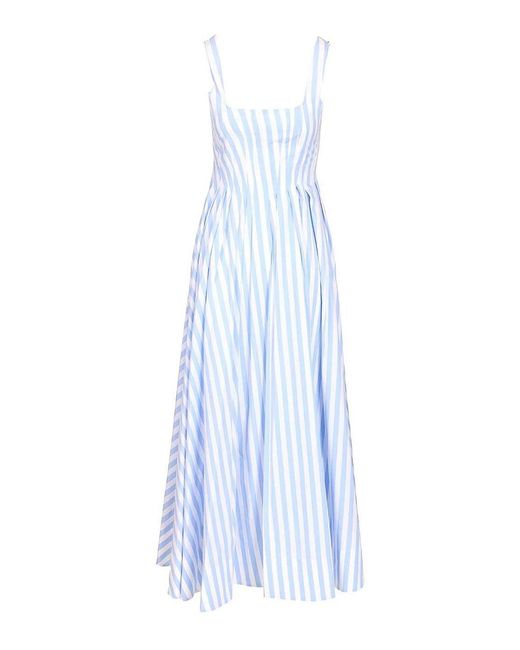 Sportmax Blue Long Dress