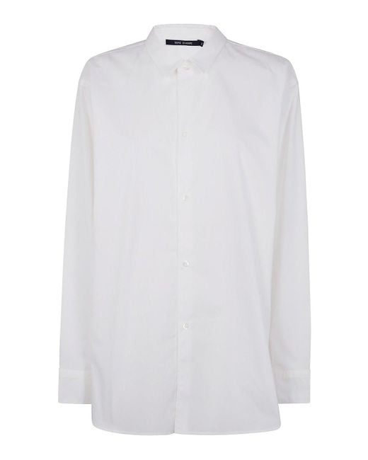Sofie D'Hoore White Long Sleeve Shirt With Front Buttons