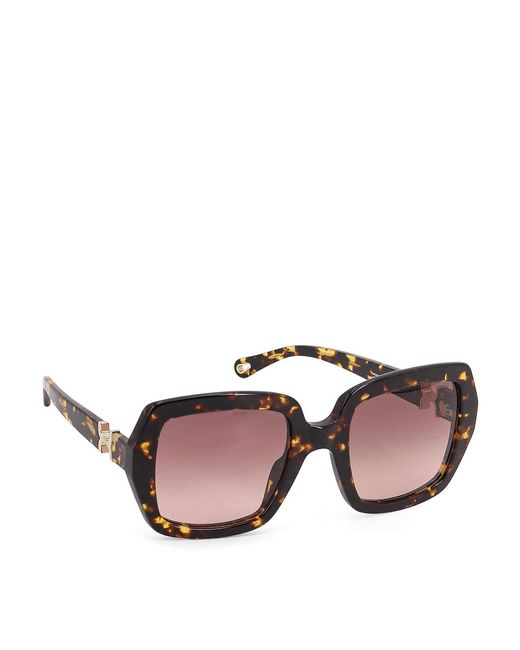 Chloé Brown Acetate Sunglasses