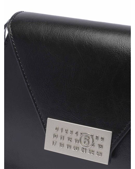 MM6 by Maison Martin Margiela Black Medium Numeric Bag