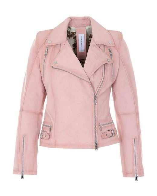 Bully Pink Suede Jacket