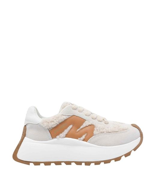Steve Madden White Supercampo F-Sneakers