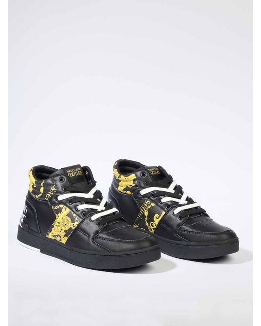 Versace Jeans Couture Blue Starlight High Sneakers for men