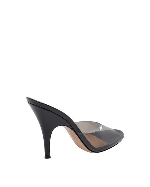 Gianvito Rossi Metallic Sofia Pump Sandals