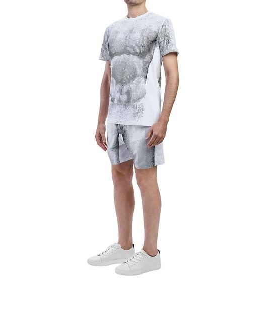 Moschino White Statua T-Shirt for men