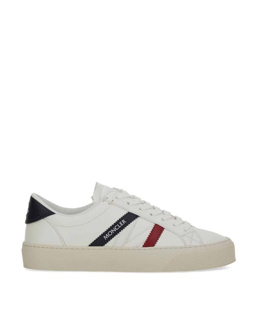 Moncler White Monaco2 Sneaker