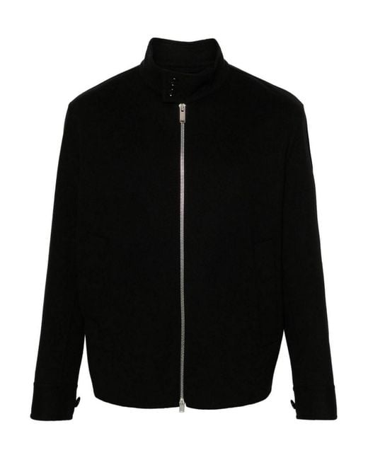 Lardini Black Casual Jacket for men