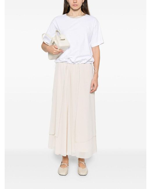 Peserico White T-Shirt