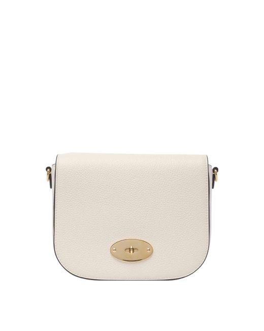 Mulberry White Small Darley Satchel Bag