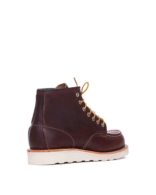 Red Wing Purple Boots for men