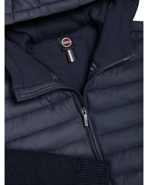 Colmar Blue Padded Coat for men
