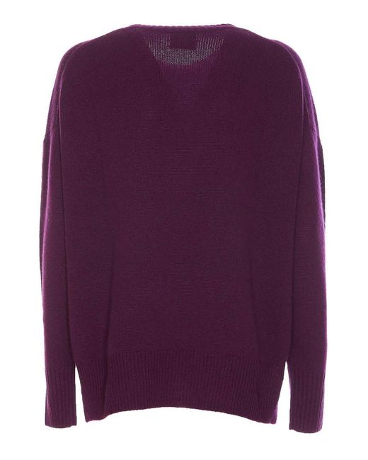 Allude Purple Sweater