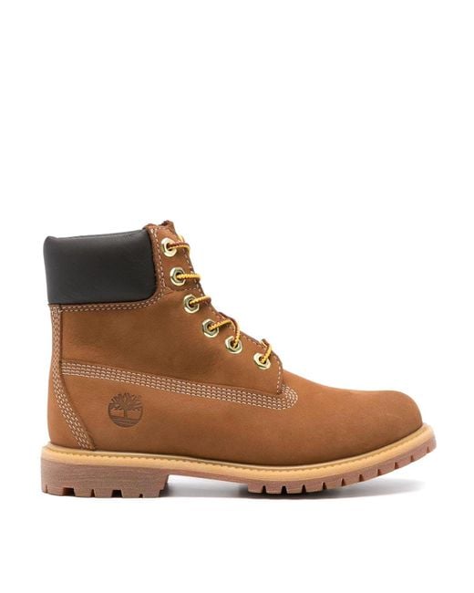 Timberland Brown Premium 6-Inch Suede Boots