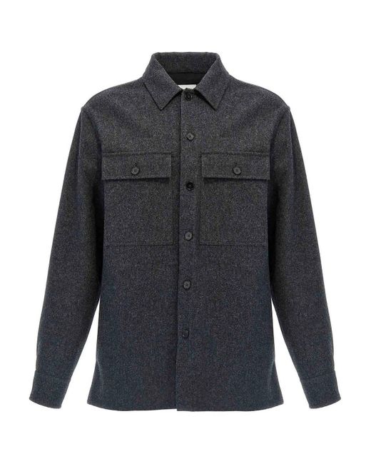 Jil Sander Gray 02 Overshirt for men