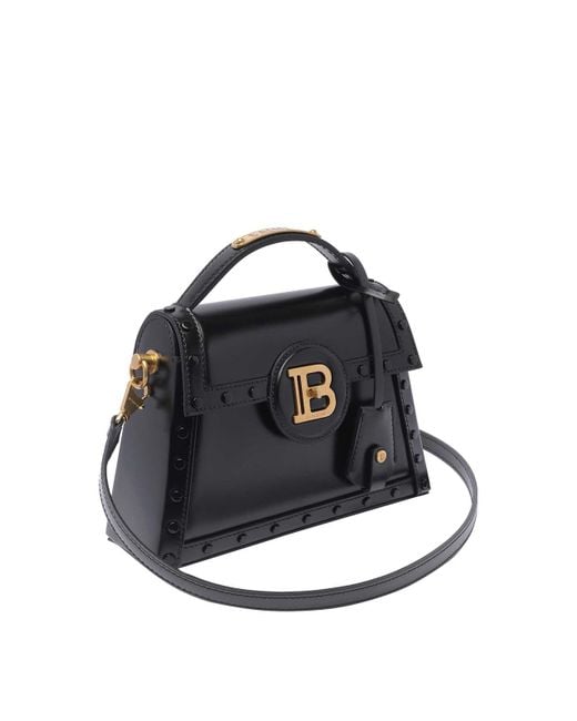 Balmain Black B-buzz Dynasty Handbag