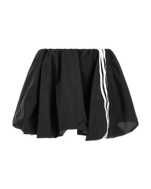 Y-3 Black Skirt With Shorts