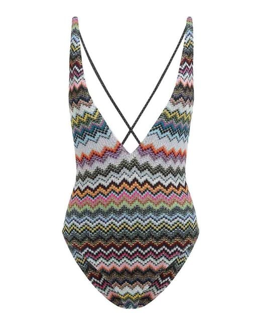 Missoni Multicolor Viscose One-Piece