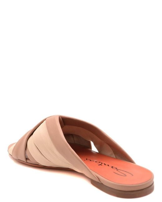 Santoni Pink Sandals