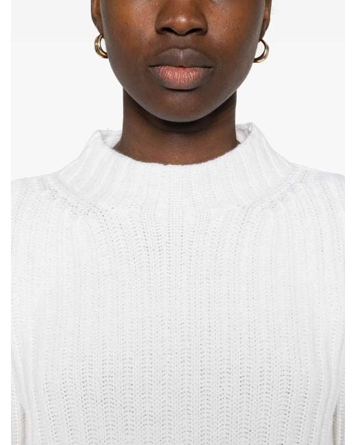 Max Mara White Sweater