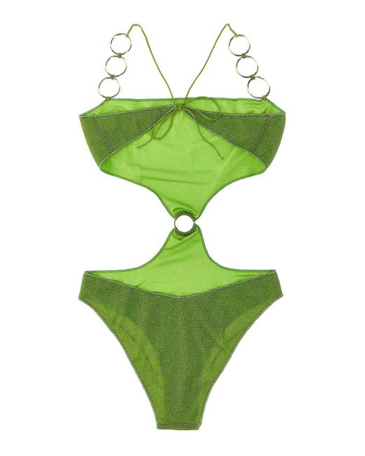 Oseree Green Lumiere One-piece Swimsuit