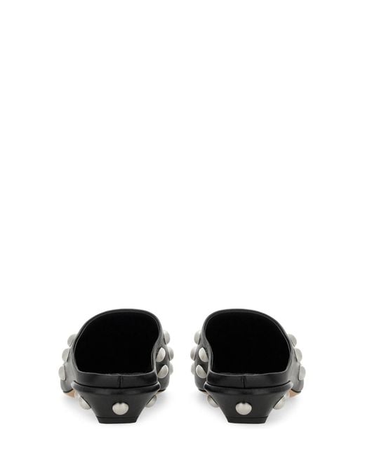 Paris Texas Black Sandals