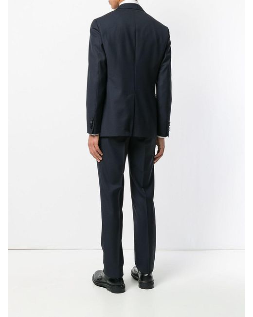Lanvin Blue Two-Piece Dinner Suit for men