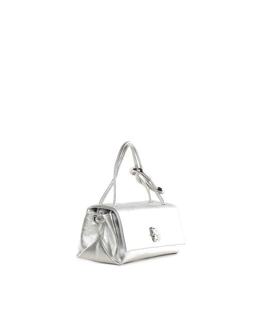 Marc Jacobs White The Mini Dual Leather Bag