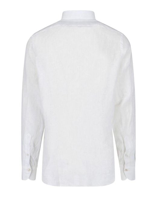 Finamore 1925 White Shirt for men